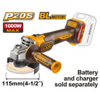INGCO 20V Angle Grinder 1000W