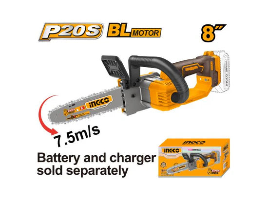 INGCO Chainsaw 8" 20V