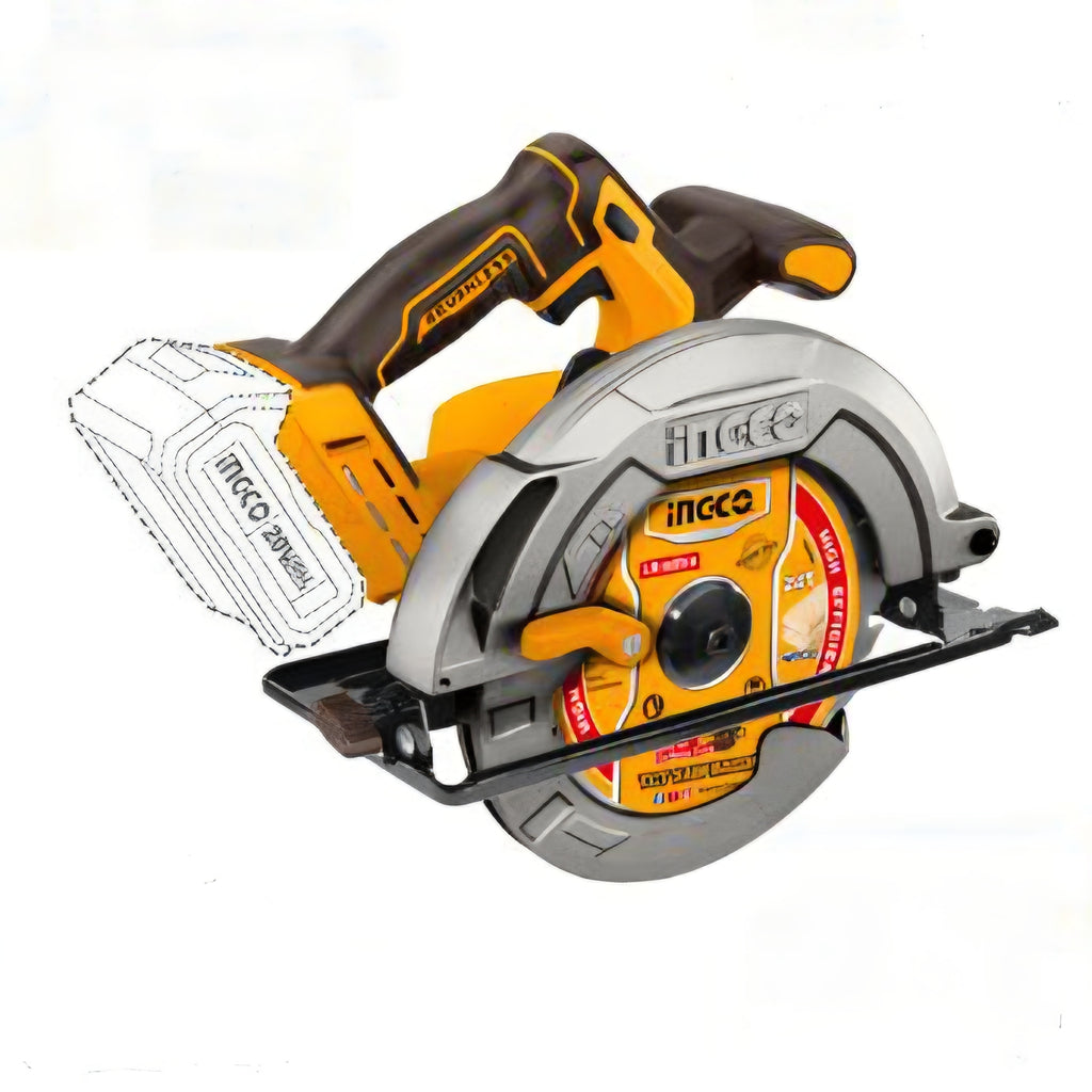 Ingco 20V Circular Saw Brushless | 185 mm | P20S