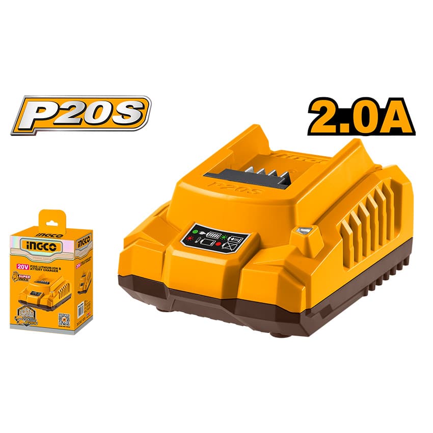 INGCO 20V 2.0A Charger (P20S)