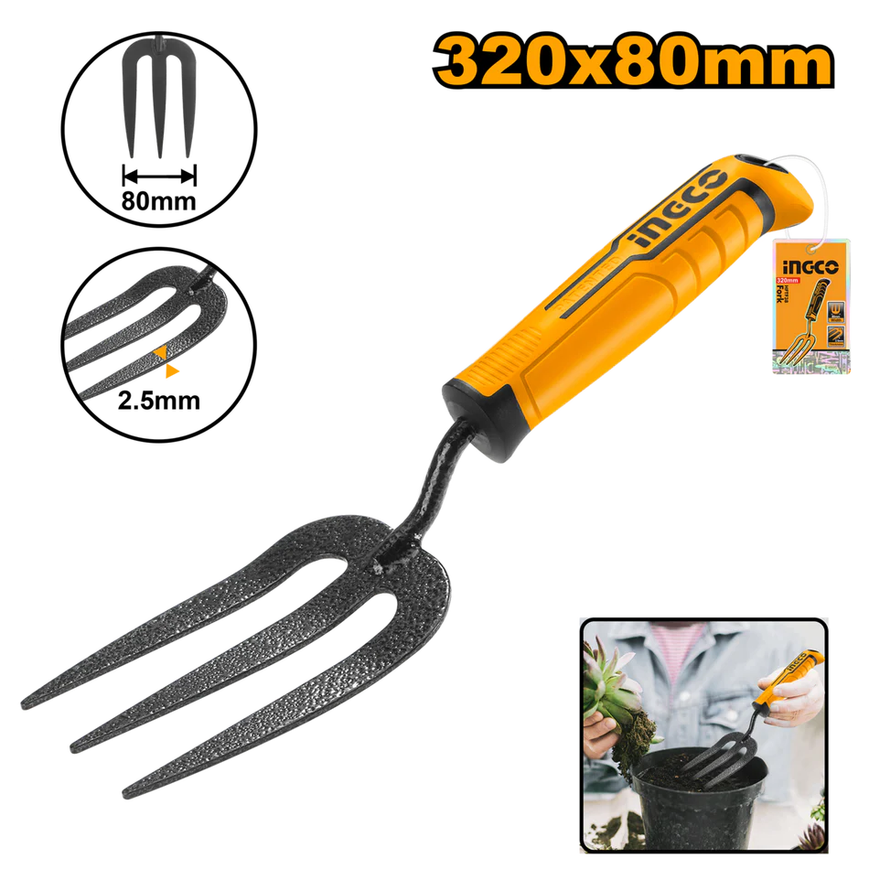 INGCO Mini Garden Fork