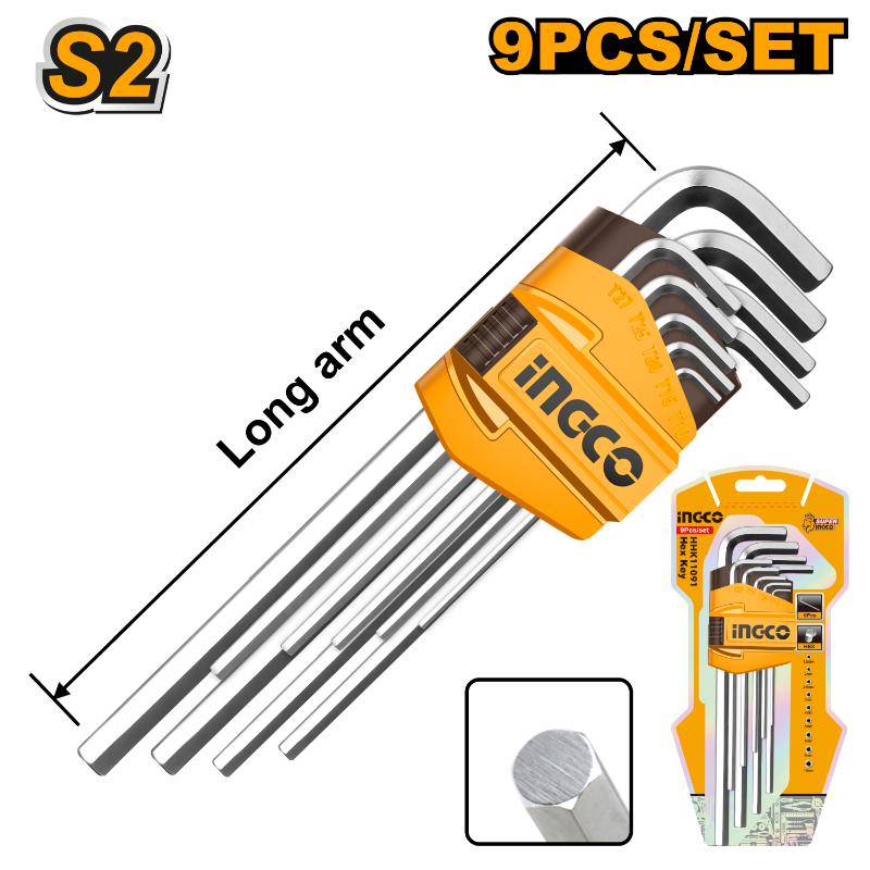 INGCO Hex Key 9PCS Set
