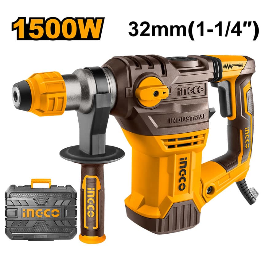 Ingco Rotary Hammer 1500W | SDS Max