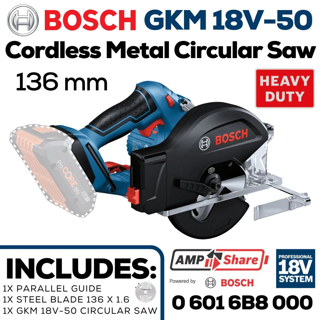 Bosch Professional 18V Cordless Circular Saw | GKM 18V-50